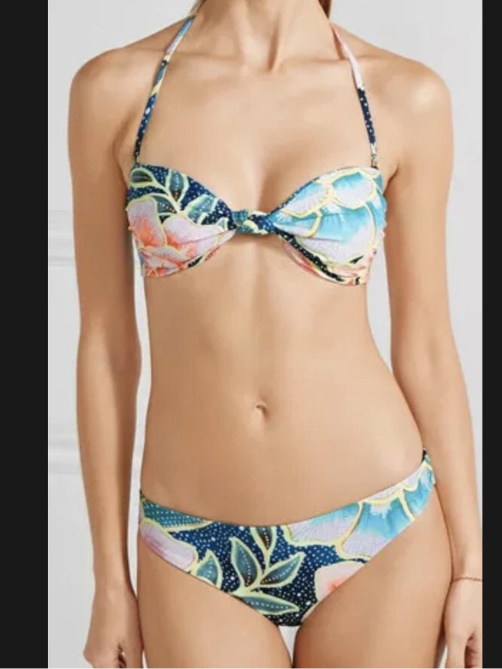 Mara Hoffman Arcadia printed bikini set